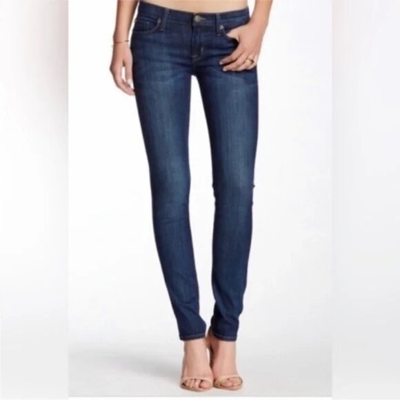 HUDSON COLETTE MIDRISE SKINNY JEANS - Picture 1 of 6